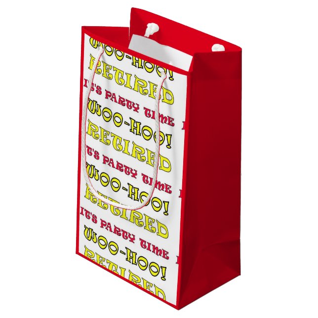 Petit Sac Cadeau Est retiré lui le temps de partie (Dos Angle)