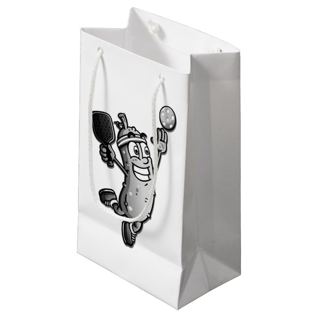 Petit Sac Cadeau Étoile de Pickleball (Devant Angle)