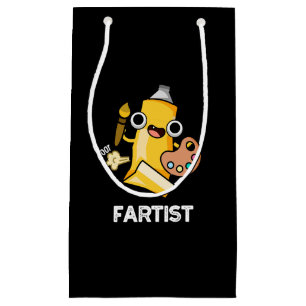 Petit Sac Cadeau Fartist Funny Artist Pun Dark BG