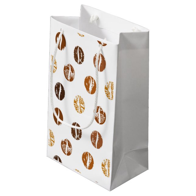 Petit Sac Cadeau Fèves de café (Dos Angle)