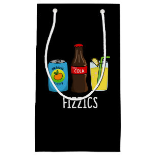 Petit Sac Cadeau Fizzics Funny Fizzy Cola Boissons Pun Dark BG