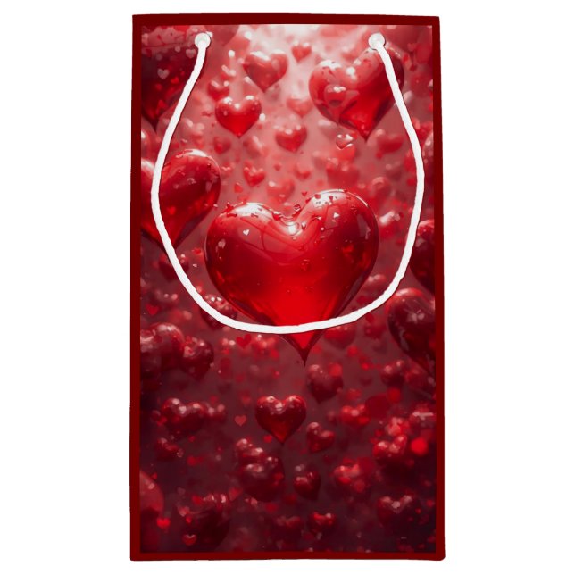 PETIT SAC CADEAU FLOATING HEARTS (Dos)