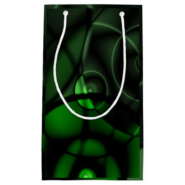 Petit Sac Cadeau Forest Green (Devant)