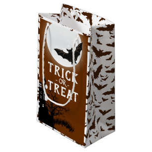 Petit Sac Cadeau Fournitures cadeaux de la fête d'Halloween, astuce