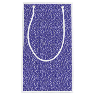 Petit Sac Cadeau Fun PURPLE Abstrait Encre Super motif Splash