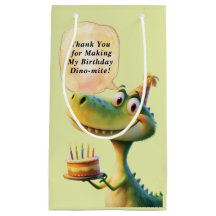 Gâteau personnalisé d'anniversaire de dinosaure T-
