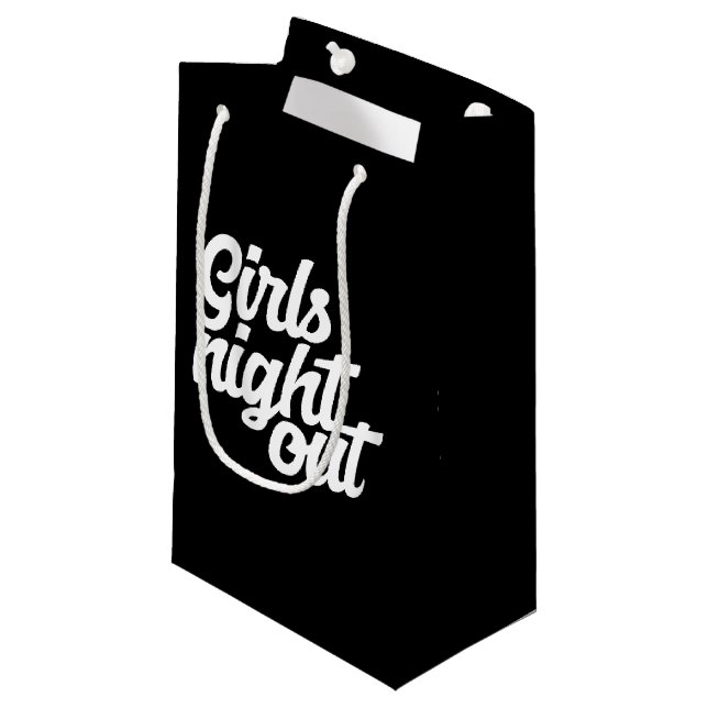 Petit Sac Cadeau Girls night (Devant Angle)