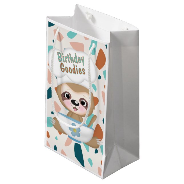 Petit Sac Cadeau Godies d'anniversaire (Devant Angle)