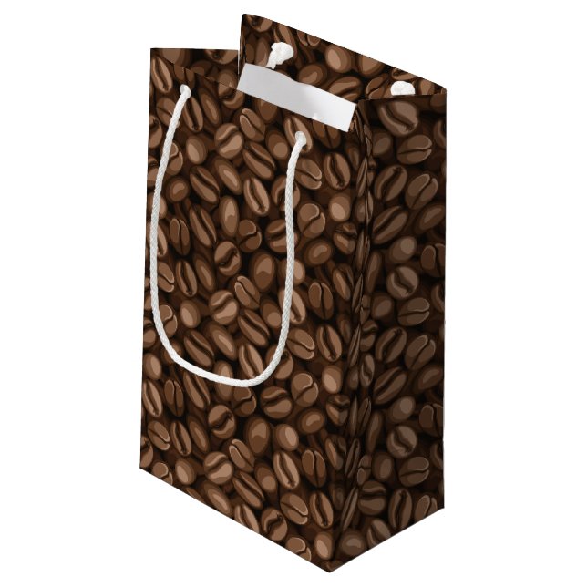 Petit Sac Cadeau Grains de café (Dos Angle)