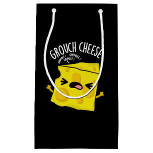 Petit Sac Cadeau Grou-cheese Funny Cheese Pun Dark BG