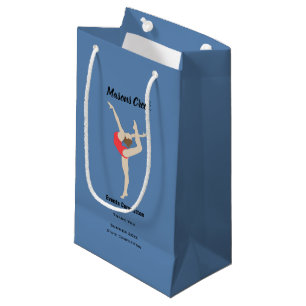Petit Sac Cadeau Gymnaste Féminine