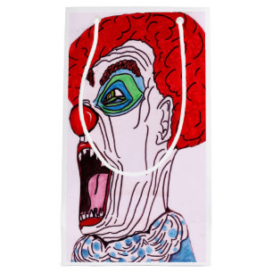 PETIT SAC CADEAU HALLOWEEN SCREAMING CLOWN
