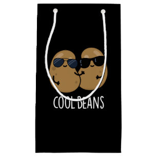 Petit Sac Cadeau Haricots cool Funny Veggie Legume Pun Dark BG