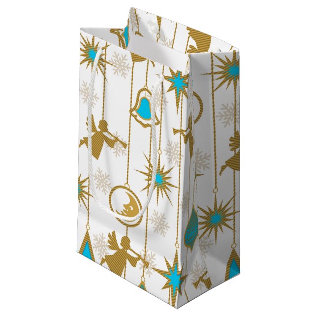 Petit Sac Cadeau Hark ! Le chanteur des Herald Angels (Devant Angle)