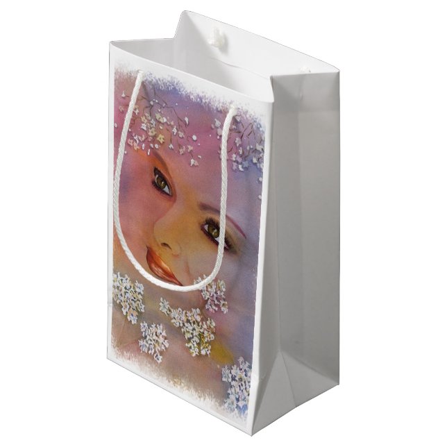 PETIT SAC CADEAU HELLO GORGEOUS (Devant Angle)
