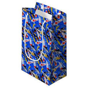 Petit Sac Cadeau Héritage de la peinture japonaise de carpes koï pa