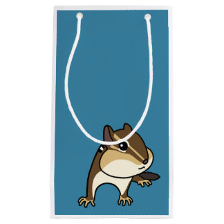 Petit Sac Cadeau Hey Chippy Chipmunk en sciences マ ギ リ の フ Recherch