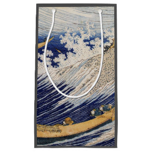 Petit Sac Cadeau Hokusai Ocean Waves Sea Boats