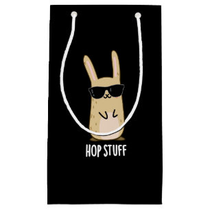 Petit Sac Cadeau Hop Stuff Funny Lapin Lapin Pun Dark BG