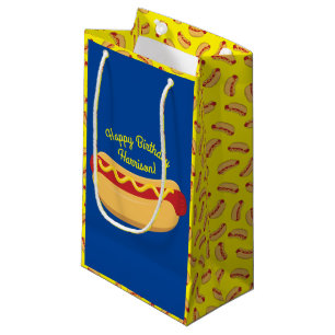 Petit Sac Cadeau Hot Dog Anniversaire de enfant Party Cuire mignonn