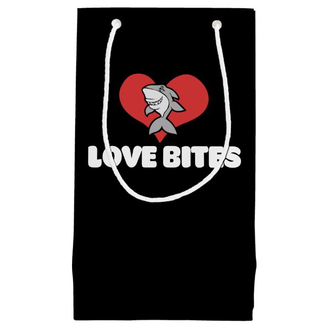 Petit Sac Cadeau Humour de Love Bites (Devant)