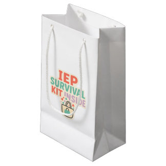 Petit Sac Cadeau IEP Survival Kit Inside | Inclusion Appreciation