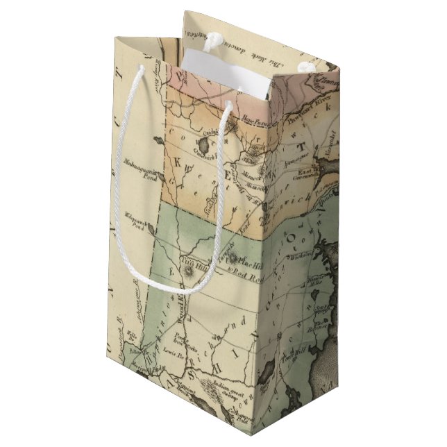 Petit Sac Cadeau Île de Rhode (Dos Angle)