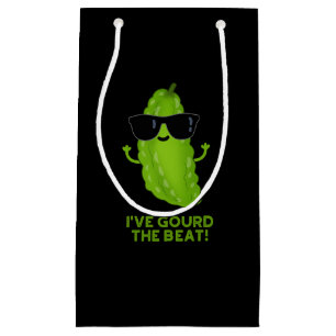 Petit Sac Cadeau J'ai Gourd The Beat Funny Veggie Pun Dark BG