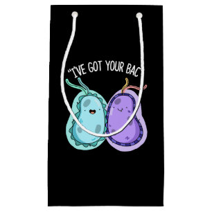 Petit Sac Cadeau J'ai votre Bac Funny Bacteria Pun Dark BG