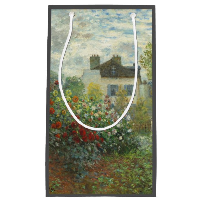 Petit Sac Cadeau Jardin des artistes de Monet dans Peinture d'Argen (Devant)