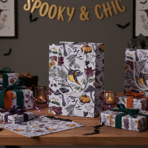 Petit Sac Cadeau Jardin des colibris d'Halloween Éffrayant