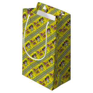 Petit Sac Cadeau Jester Mask Mardi Gras Arlequin