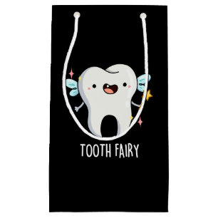 Petit Sac Cadeau Jeu de dent Fairy Funny Jeu de dent Dark BG
