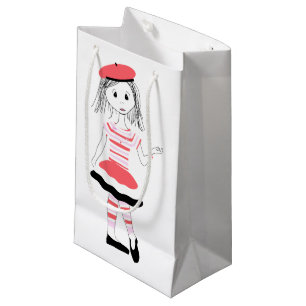 Petit Sac Cadeau Jolie Miss Fashionista