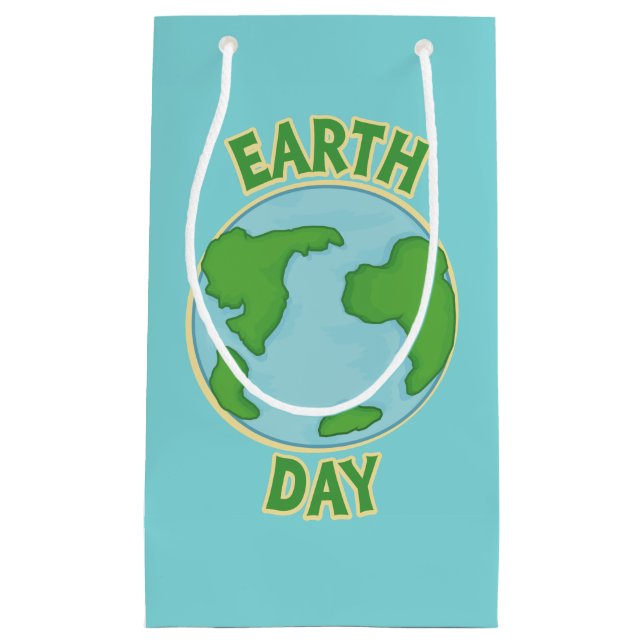 Petit Sac Cadeau Jour de la terre de Webkinz (Devant)