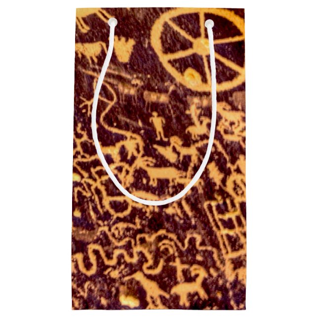 Petit Sac Cadeau Journal Rock American Indian Utah (Devant)