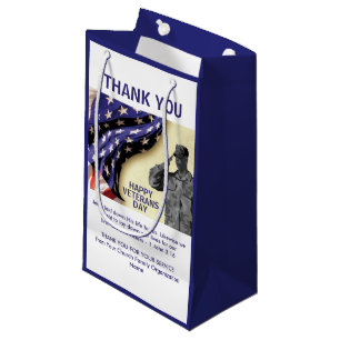 Petit Sac Cadeau JOURNÉE DES ANCIENS COMBATTANTS DU Merci patriotiq