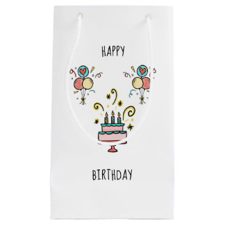 Petit Sac Cadeau Joyeux Anniversaire | Tout le meilleur pour votre