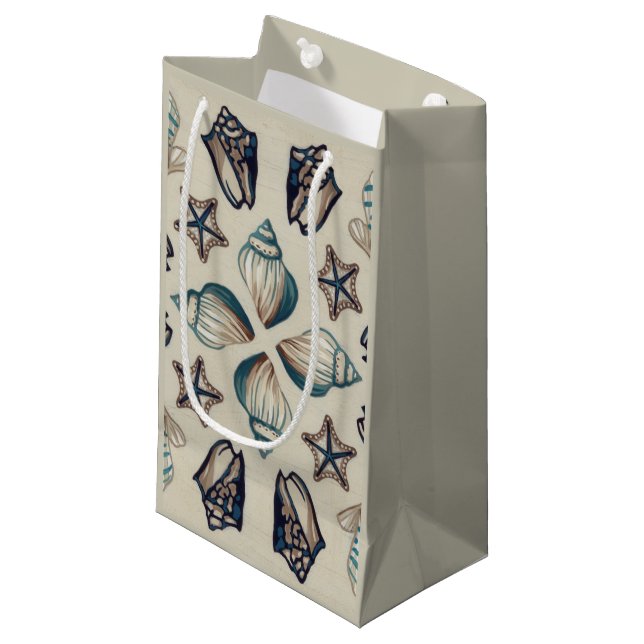 Petit Sac Cadeau Kaleidoscope côtier I (Devant Angle)