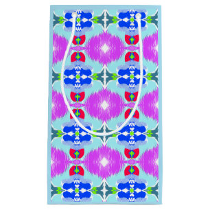Petit Sac Cadeau Kaleidoscope Fleur d'Azure