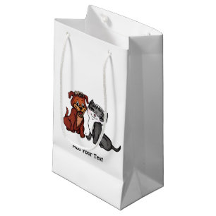 Petit Sac Cadeau Kitty et Puppy