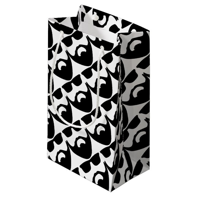 Petit Sac Cadeau La Barbe Et L'Étonnant (Devant Angle)