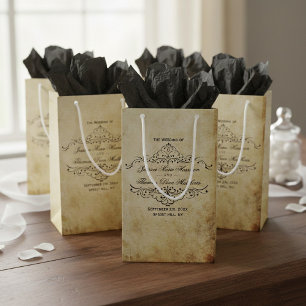 Petit Sac Cadeau La collection de mariage vintage The Ornate Flouri