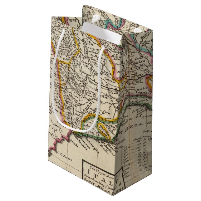 Petit Sac Cadeau La partie supérieure de l'Italie (Dos Angle)