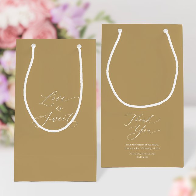 Petit Sac Cadeau L'amour est Mariage (Créateur téléchargé)