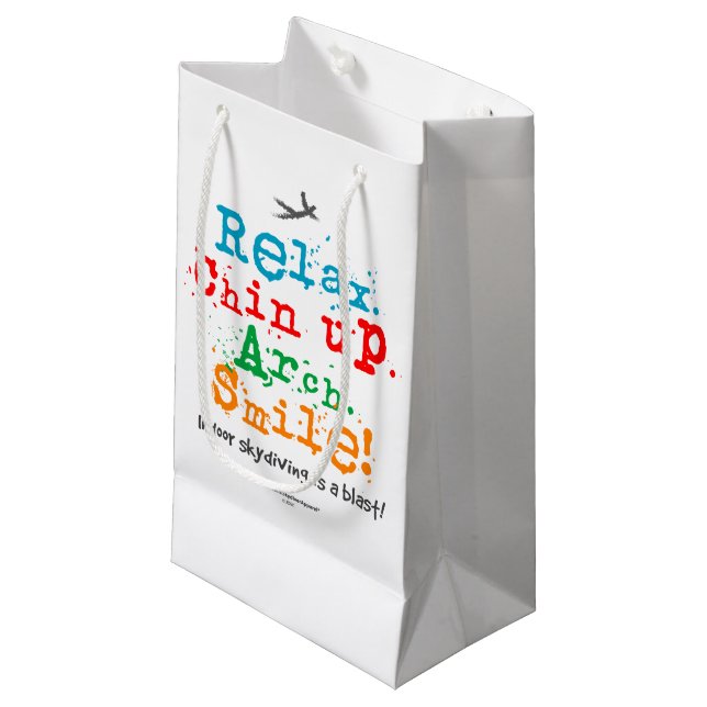 Petit Sac Cadeau Le parachutisme d'intérieur est un souffle ! (Devant Angle)