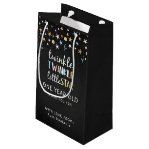Petit Sac Cadeau Le scintillement peu d'étoile un an est ce qui