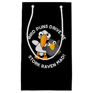 Petit Sac Cadeau Les Puns D'Oiseaux Nous Conduisent À La cigogne Co