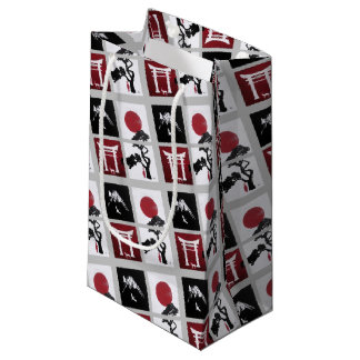 Petit Sac Cadeau L'esprit japonais Peinture par Alfred Fox