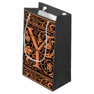 Petit Sac Cadeau Lettre Y Monogramme médiéval Art Nouveau